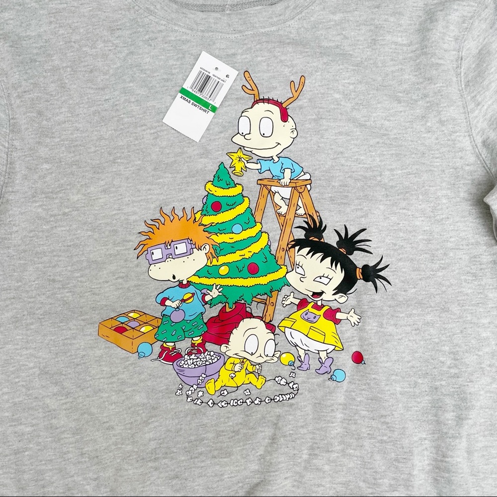 RUGRATS CHRISTMAS SWEAT SHIRT - Picture 3 of 4